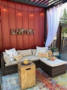 Cantina Cabana with Firepit
