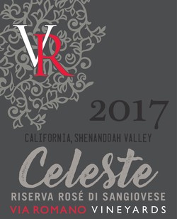 2017 Celeste, Riserva Rosé di Sangiovese