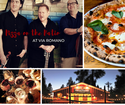 Pizza on the Patio ~ Jazz Gitan