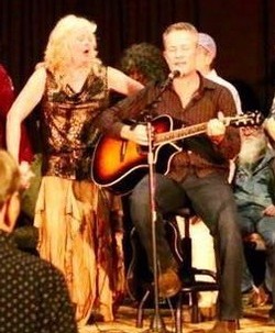 Pizza on the Patio with Sandi McCrossin and DD James, April 13th
