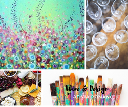 Wine & Design: Paint and Sip Image