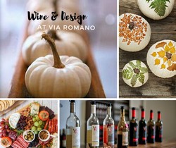 Wine & Design Botanical Pumpkin Centerpiece