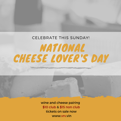 VIP Special ~ National Cheese Lover's Day Image